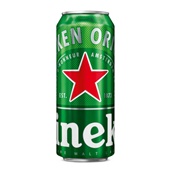 Heineken pils blik 500 ml voorkant