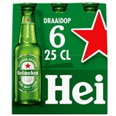 Heineken Pils Mono Fles 6X25 Cl achterkant