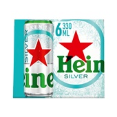 Heineken pils silver voorkant