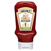 Heinz ketchup hot chilli voorkant