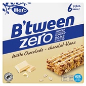 Hero b'tween zero witte chocolade voorkant