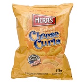 Herr's cheese curls voorkant