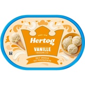 Hertog Ijs Romig Vanille voorkant