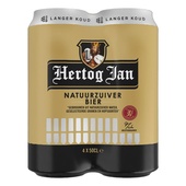 Hertog Jan natuurzuiver bier 4-pack voorkant