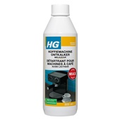 HG koffiemachine ontkalker melkzuur voorkant