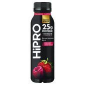 Hipro protein drink framboos-aardbei voorkant