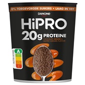 Hipro proteïne chocolade mousse salted caramel voorkant
