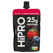 Hipro proteïne pouch bosvruchten voorkant