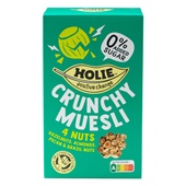 Holie muesli crunchy 4 noten voorkant