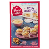 Home Made mix voor crispy cookie cups voorkant