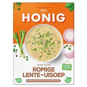 Honig lente-ui soep basis voorkant