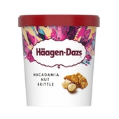 Häagen-Dazs macadamia nut brittle voorkant