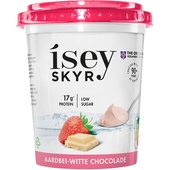 Isey Skyr aardbei witte chocolade voorkant