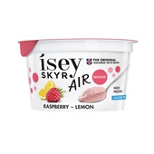 Isey Skyr air framboos citroen voorkant