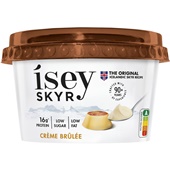 Isey Skyr crème brûlée voorkant