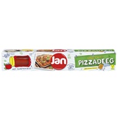 Jan pizzadeeg en tomatensaus