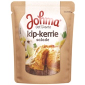 Johma kip-kerrie salade portie voorkant