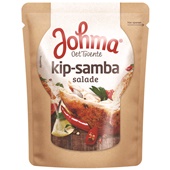 Johma kip samba salade portie voorkant