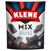 Klene mix zoute drop & salmiak drop achterkant