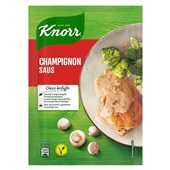Knorr champignon saus voorkant