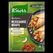 Knorr maaltijdmix mexicaanse wraps voorkant