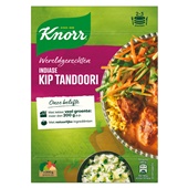 Knorr wereldgerechten Indiase kip tandoori achterkant