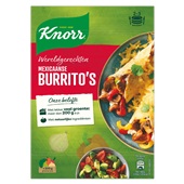 Knorr wereldgerechten Mexicaanse burrito's voorkant