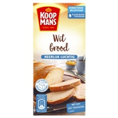 Koopmans broodmix wit achterkant