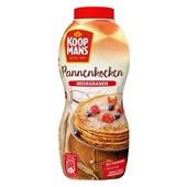 Koopmans schudfles pannenkoekenmix meergranen voorkant