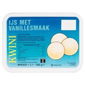 Kwini vanille ijs