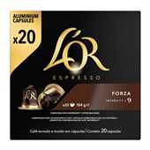 L'or koffie capsules forza voorkant