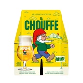 La Chouffe Bier achterkant