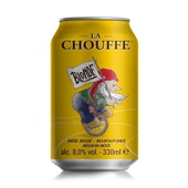 La Chouffe speciaalbier blond blik voorkant