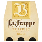 La Trappe bier blond voorkant