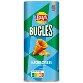 Lay's Bugles nacho cheese snackbox voorkant