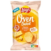 Lay's oven baked cheese & onion voorkant