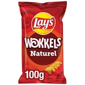 Lay's wokkels chips naturel voorkant