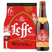 Leffe bier winter multipack voorkant