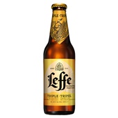 Leffe tripel achterkant