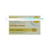 Linn keeltabletten honing & citroen voorkant