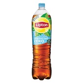 Lipton ice tea regular sparkling zero sugar voorkant