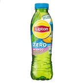 Lipton ice tea zero mango voorkant