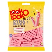 Look-O-Look snoep dynamietstaafjes aardbij voorkant