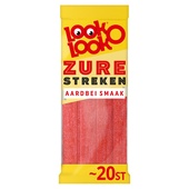 Look-O-Look Zure matten aardbei achterkant