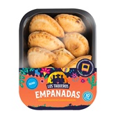 Los Taqueros empanadas rund voorkant