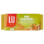 Lu Crackers Mini Olijf Oregano voorkant