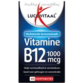 Lucovitaal Vitamine B12 1000 mcg achterkant