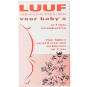 Luuf verkoudsheidsbalm baby voorkant