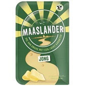 Maaslander Jong 50+ kaas in plakken voorkant
