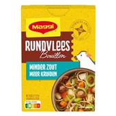 Maggi bouillon rund minder zout voorkant